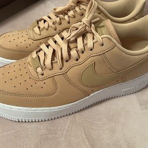 Women's Nike Air Force one sneakers.